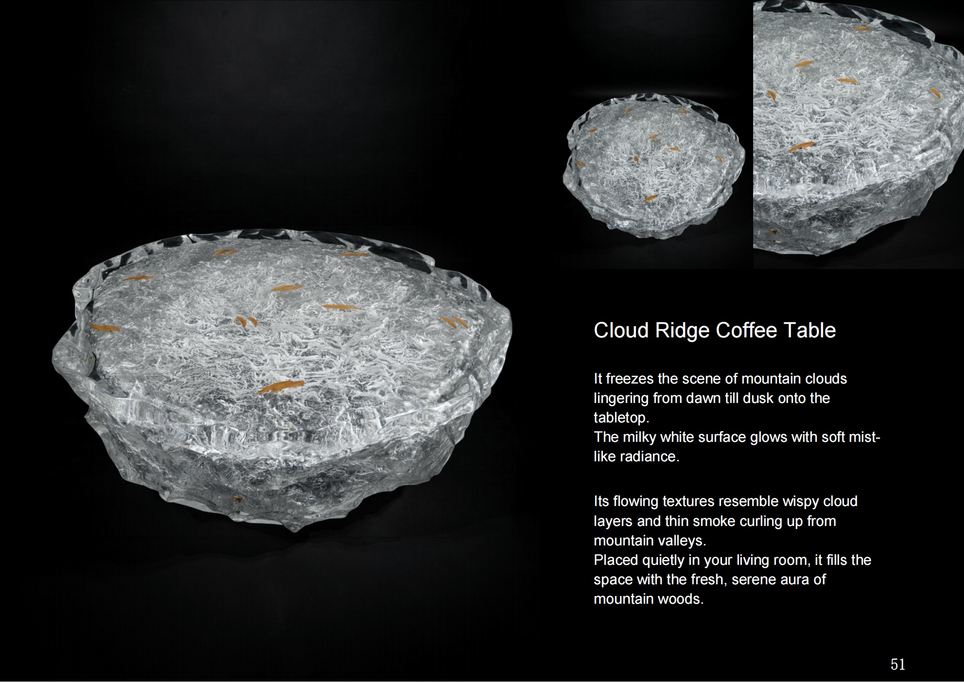 Mountain Cloud Coffee Table